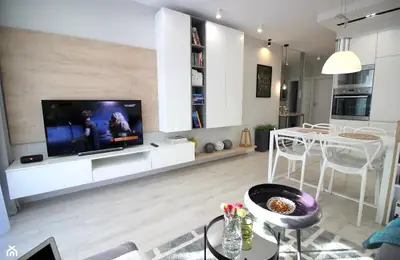 54 Square Meters of Scandinavian and Modern Design in a 3-Bedroom Apartment
