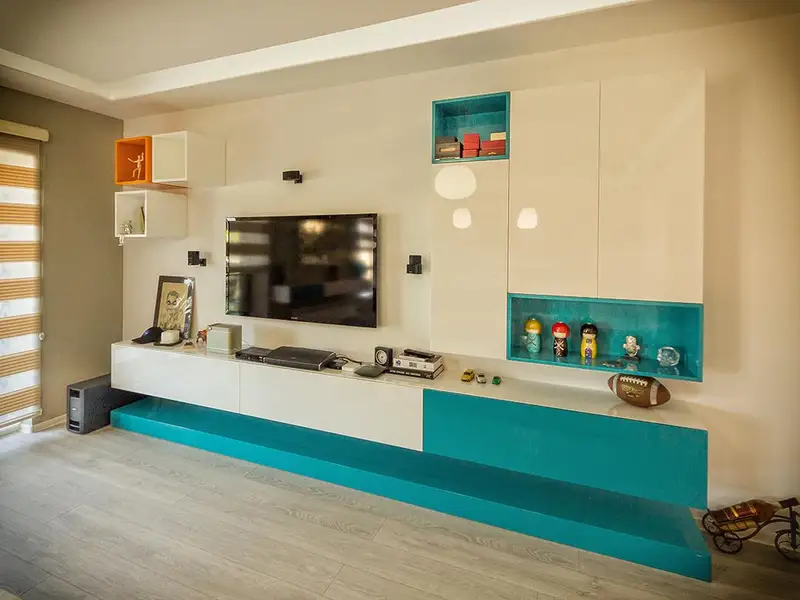 Amenajarea nonconformista a unui apartament din Bucuresti