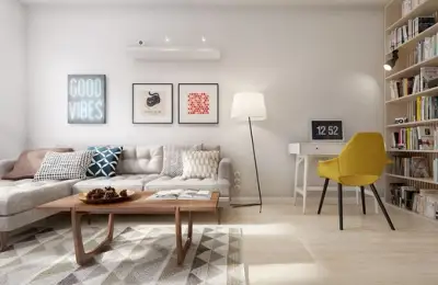 60 sq m Apartment: Retro Inspiration in a Contemporary Setting