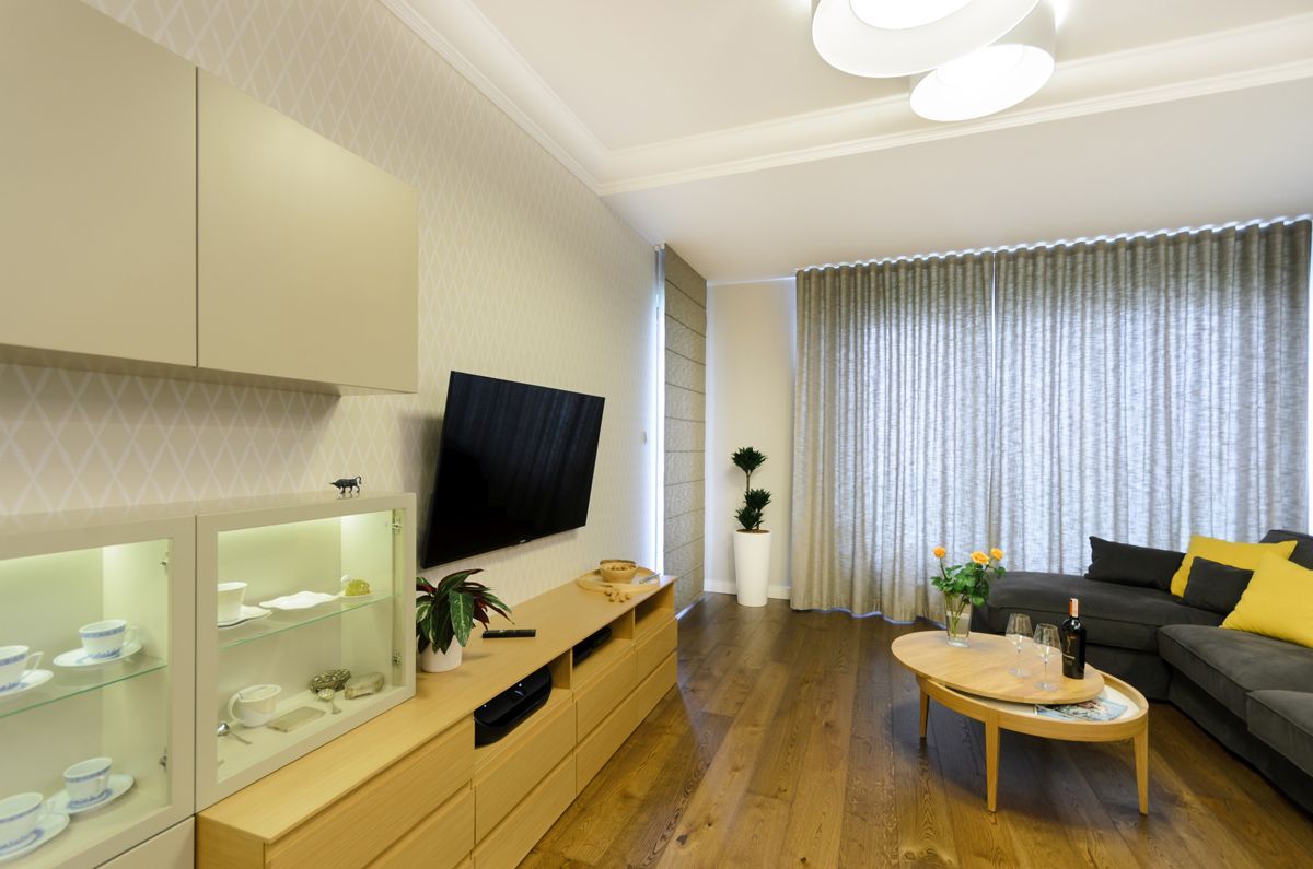 Modern Design in a 75 Square Meter Apartment