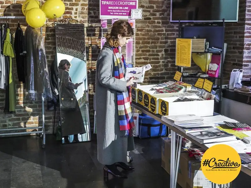 A patra editie de succes a clubului pasionatilor de cusut si brodat Creativo
