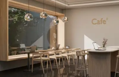 Designing a Cafe in Japandi Style