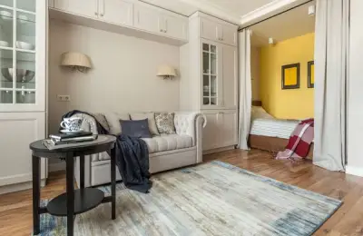 Classic Style Interior Design for a 43 sqm Apartment