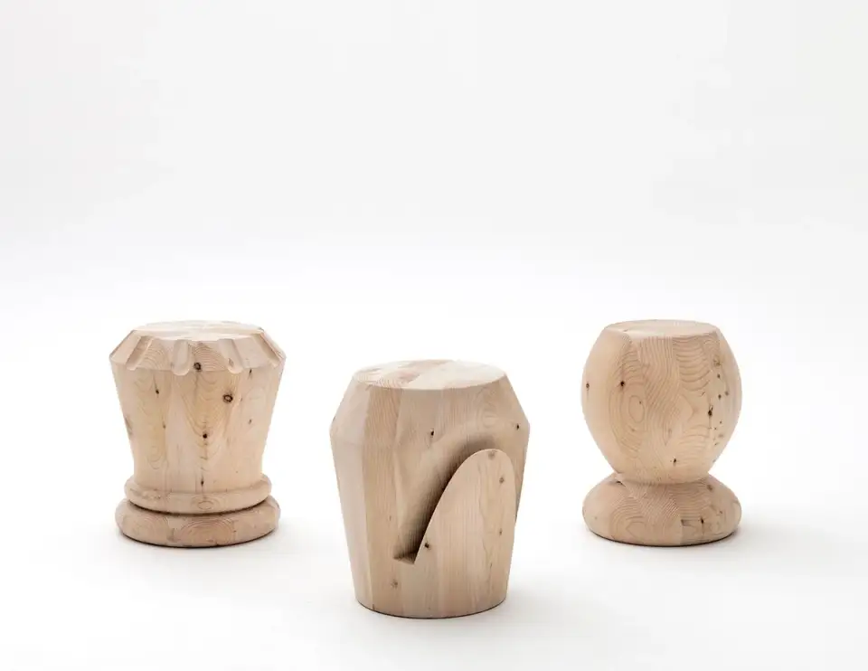 Chairs in Unique Chess Piece Shapes