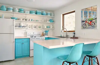 A Bright and Colorful Kitchen Renovation