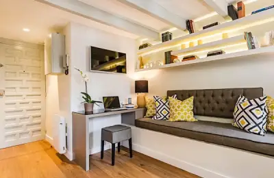 Chic Attic Apartment Design in Just 20 sq m