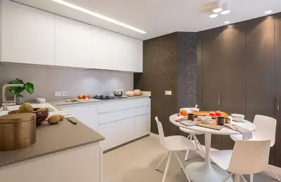 Elegant and Comfortable Ambiance in a Modern Apartment