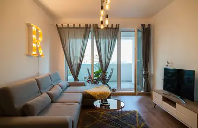 Modern Design with Retro Influences in a 63 sq m Bucharest Apartment
