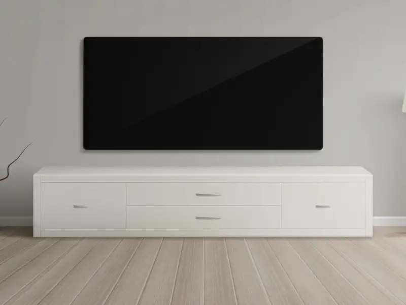 Comoda TV ca element central în designul livingului