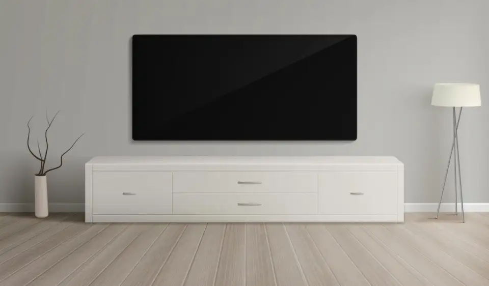 Comoda TV ca element central în designul livingului
