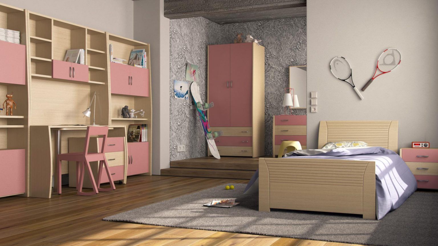 Modern Children's Room Design - 8 Models