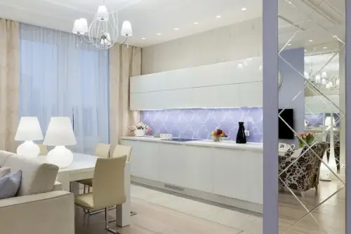 Amprenta artistica in amenajarea moderna a unui apartament cu 2 camere