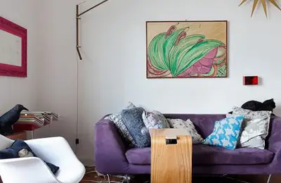 Violet Hues Decor