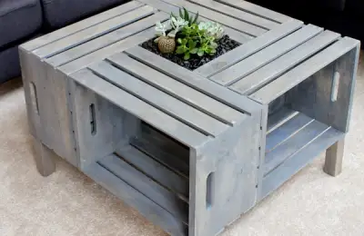 7 Coffee Tables from Recycled Objects