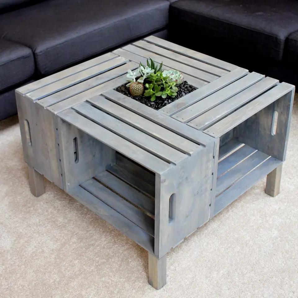7 Coffee Tables from Recycled Objects