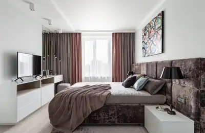 Scandinavian Accents for a 2-Bedroom, 65 sq m Apartment