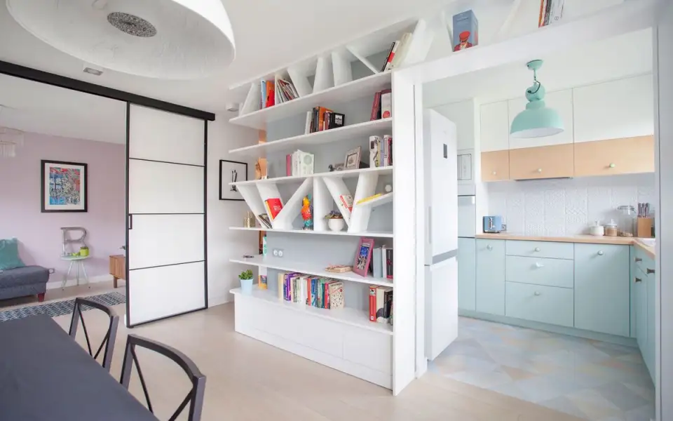 2-Bedroom Apartment Furnished in Scandinavian Style