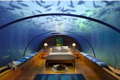 Conrad Maldives, Insula Rangali-povestea designului și arhitecturii sale inedite