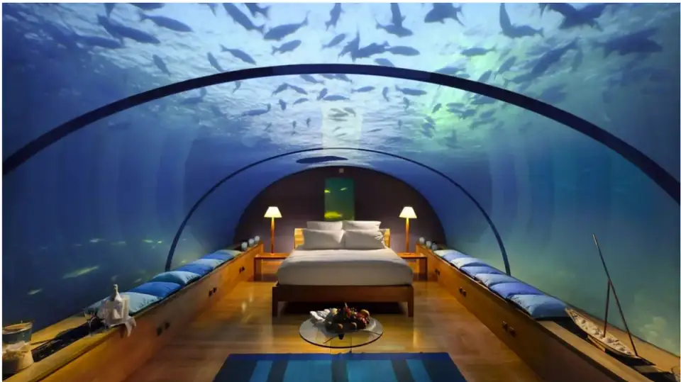 Conrad Maldives, Insula Rangali-povestea designului și arhitecturii sale inedite