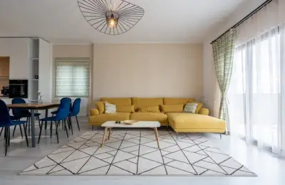 Designing a Living Room for a Young Couple: A Scandinavian Style Home