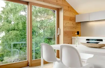 Contemporary Renovation of a Wooden Cabin