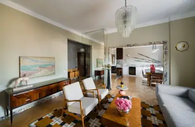 Maximalist Apartment in a Modernist Building