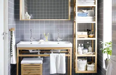 6 Storage Solutions for Small Bathrooms