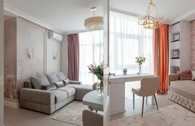 Classic Feminine Style in a 3-Bedroom Apartment