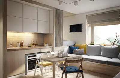 Harmoniously Combining Functions in a 20 sq m Space