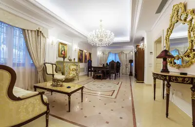 Eclectic Furnishing of a Neo-Romanian Space