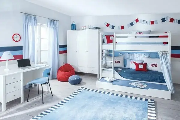 Children's Room Ideas: Layout Designs for a Shared Bedroom