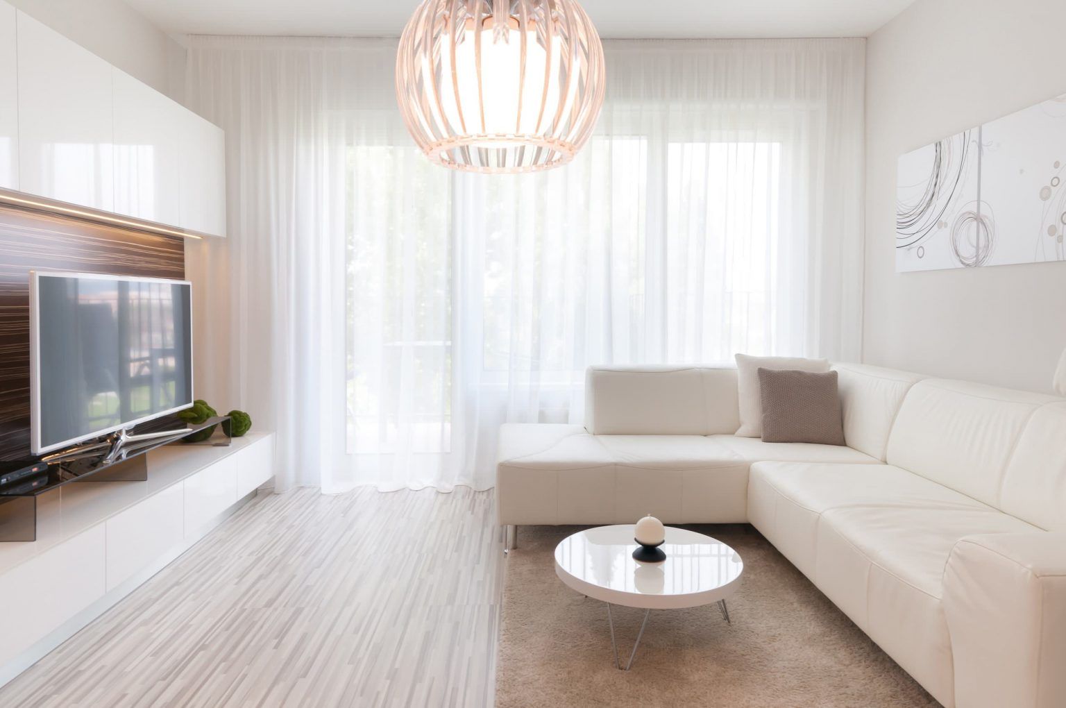 A Minimalist Two-Bedroom Apartment in Bucharest