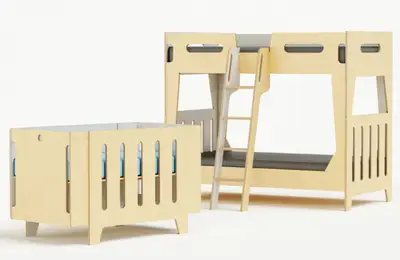 What Do You Think This Baby Crib Transforms Into Once Children Grow Up?