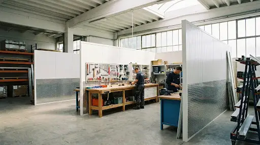 Panel Plus - Un atelier luminos și protejat începe cu alegeri făcute pentru toate anotimpurile
