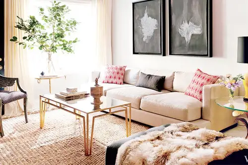 Atmosfera vibranta din casa unui supermodel de top