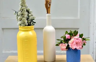 How to Paint a Bottle or Jar