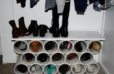 DIY PVC Pipe Raft for Footwear