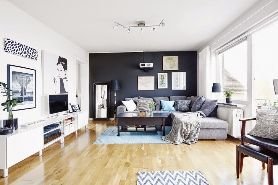The Scandinavian Interior of a Functional Apartment
