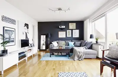 The Scandinavian Interior of a Functional Apartment
