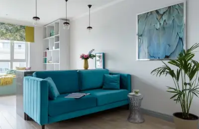 45 sqm Tropical-Themed Studio Apartment for a Young Female Student