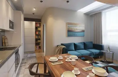 The Excellent Design of a Modern 38 sq m Apartment