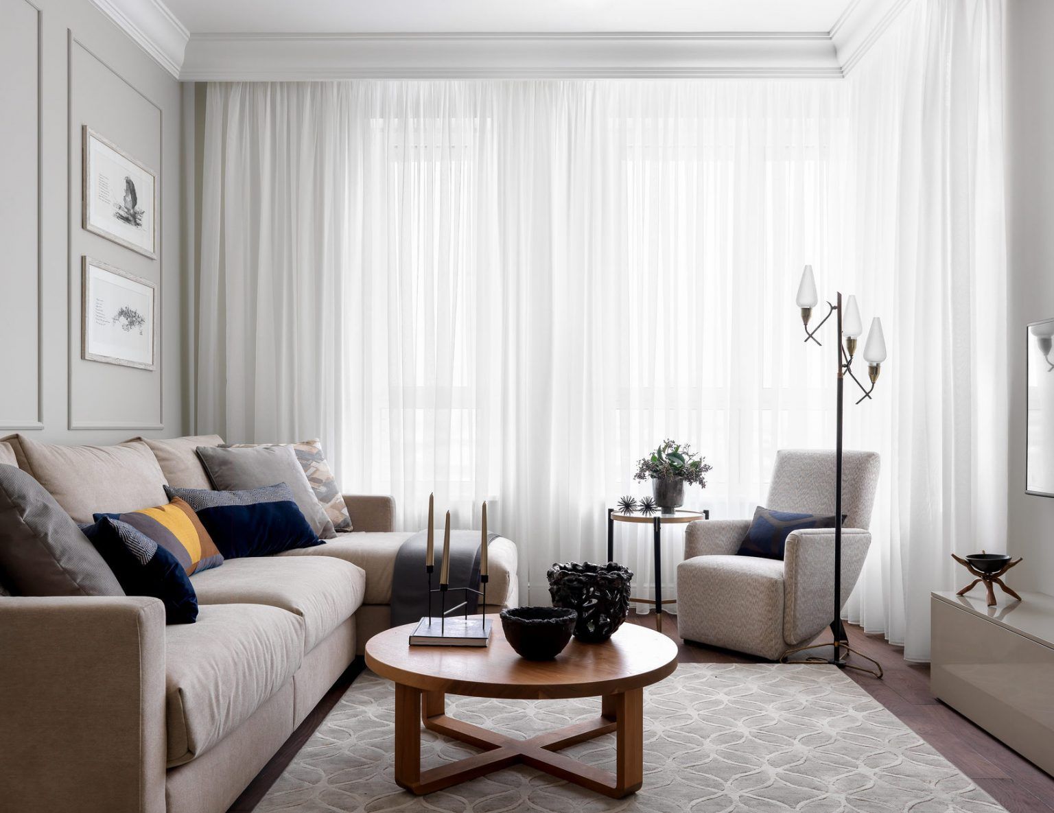 Modern Functionality for a Family Apartment