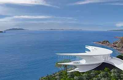 The Surrealist House Mahina, an Architectural Jewel
