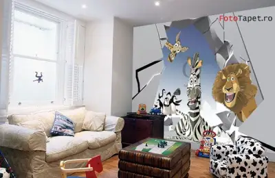 10 Children's Rooms Decorated with Photo Wallpaper