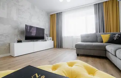 Modern Approach in a 4-Room Apartment for a Young Couple