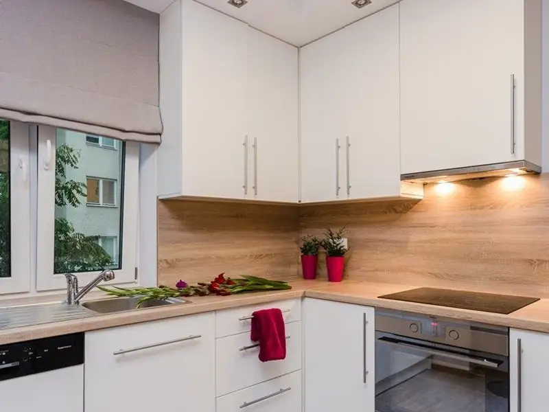 Concept de amenajare modern pentru un apartament de 2 camere
