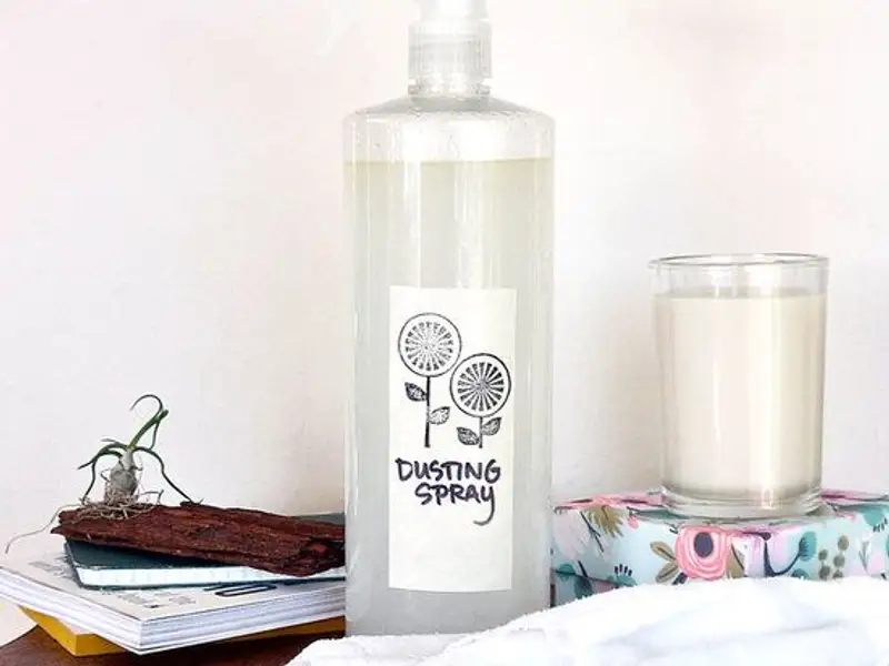 DIY – solutie naturala de curatat praful