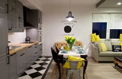 Stylish Details in a Young Couple's Apartment