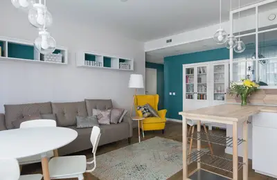 A Harmoniously Furnished 3-Bedroom Apartment for a Family with One Child