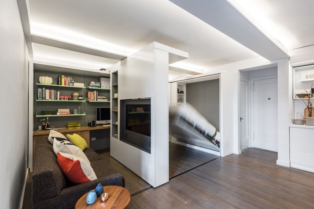 The Motorized Wall, a Solution for Small Space Utilization